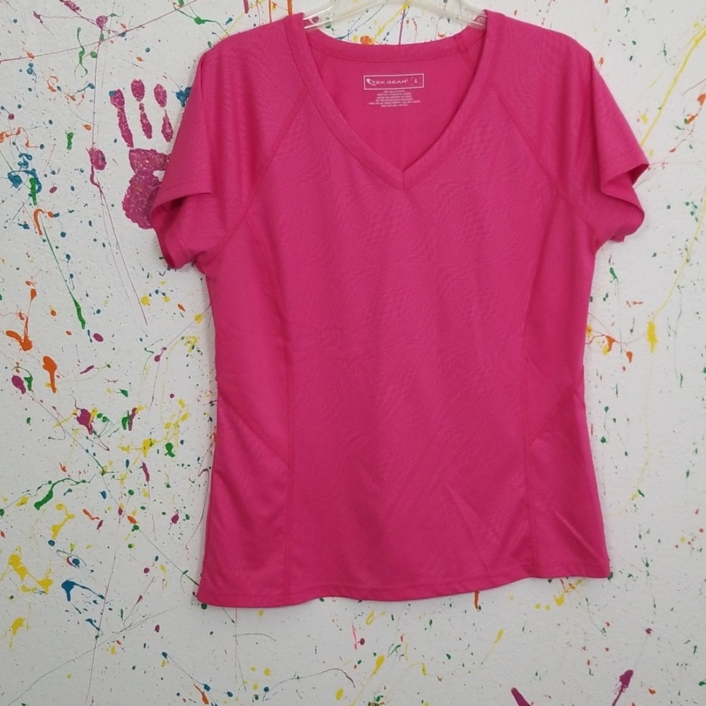 TEK GEAR pink shirt